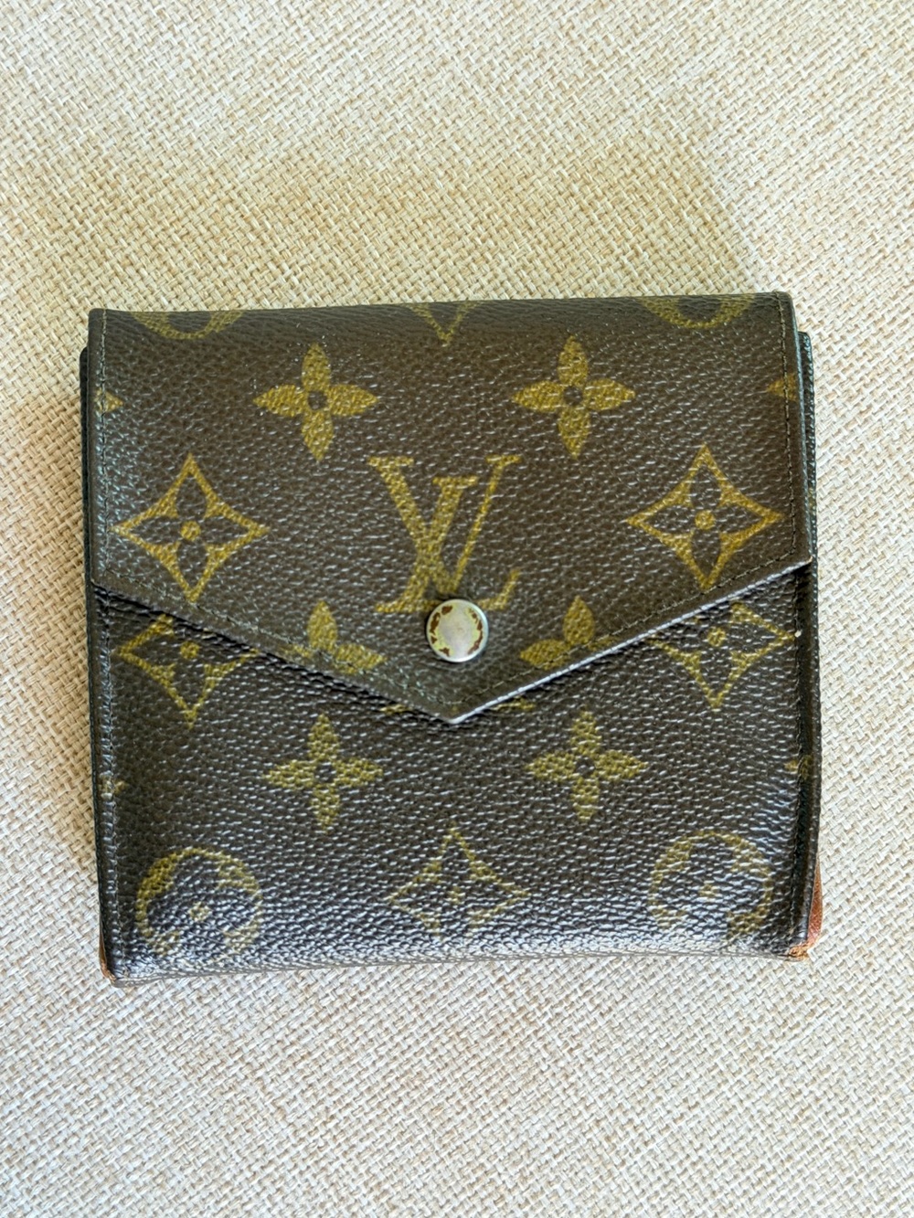 Louis Vuitton Vintage Monogram Elise Compact Bifold Coin Wallet 1990 France - Picture 2 of 14
